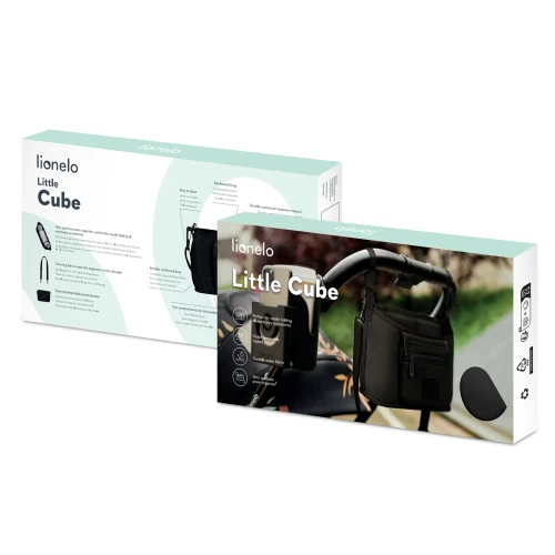 Geantă pentru cărucior Lionelo Little Cube Carbon cumpăra în Chișinau