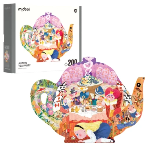 Puzzle Mideer Alice's Tea Party, 200 elemente cumpăra în Chișinau