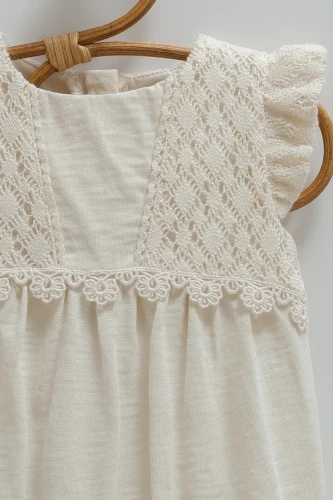 Salopetă Caramell Lace Flowers Beige (6-9L) cumpăra în Chișinau