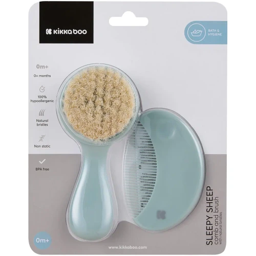 Набор щетка и расческа для детей KikkaBoo Sleepy Sheep купить в Кишиневе