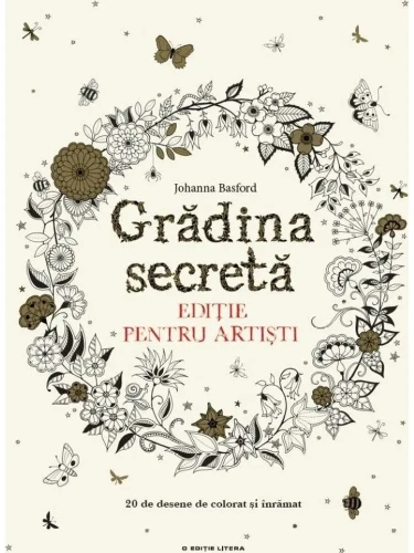 Раскраска Секретный сад. Издание для артистов купить в Кишиневе