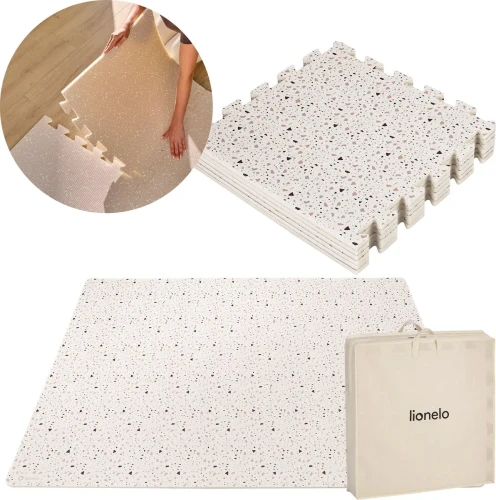 Детский коврик Lionelo Yoka Beige, 173×116x1.5 см, 6 шт. купить в Кишиневе