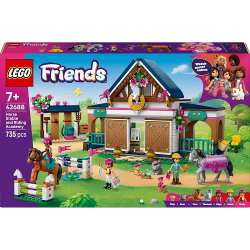 Конструкторы Lego Friends Horse Stable and Riding Academy, 735 элементов купить в Кишиневе