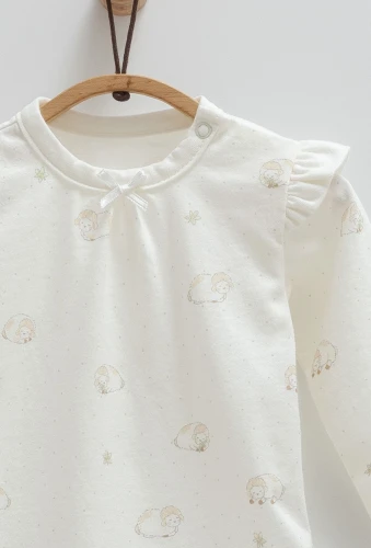 Боди с длинным рукавом Caramell Mini Lamb Ivory, 2 шт. (6-9М) купить в Кишиневе