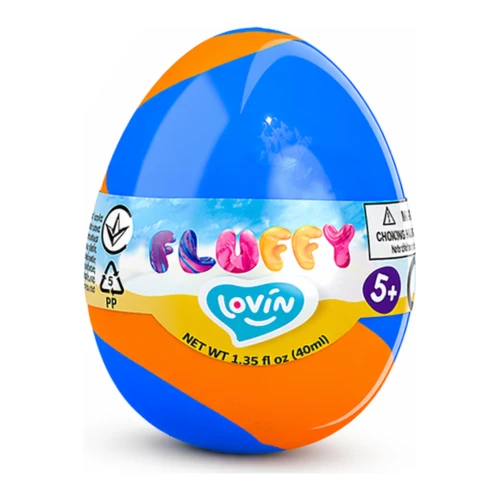 Игрушка-антистресс Lovin Fluffy, воздушный слайм в яйце, 40 мл, в асс. купить в Кишиневе