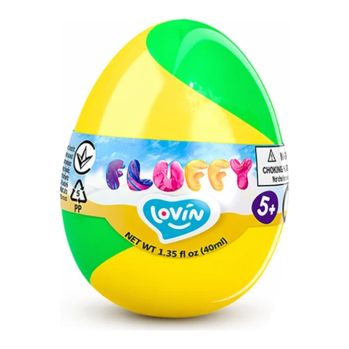 Игрушка-антистресс Lovin Fluffy, воздушный слайм в яйце, 40 мл, в асс. купить в Кишиневе