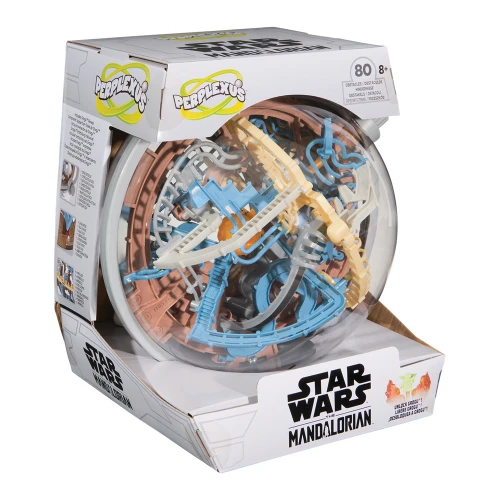 Joc puzzle labirint 3D Perplexus Spin Master Star Wars: The Mandalorian, 80 de obstacole cumpăra în Chișinau