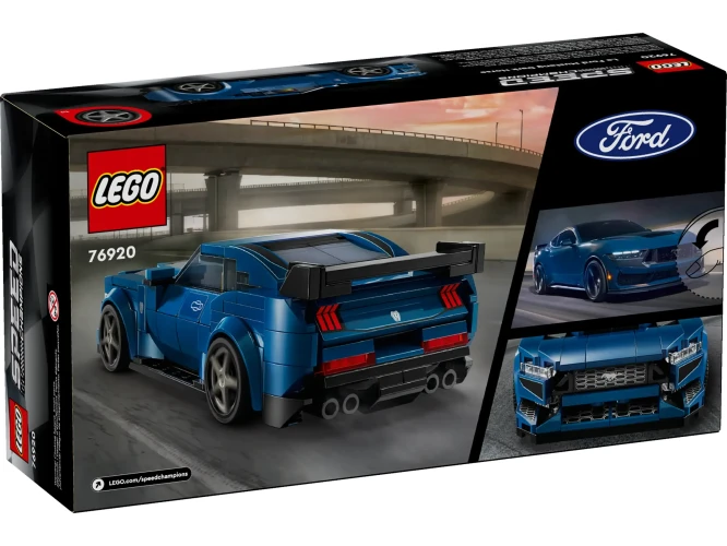 Set construcție LEGO Speed Champions Ford Mustang Dark Horse Sports Car, 344 elemente cumpăra în Chișinau