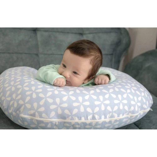 Perna pentru alaptare BabyJem Nursing Pillow Albastru, 49x56 cm cumpăra în Chișinau