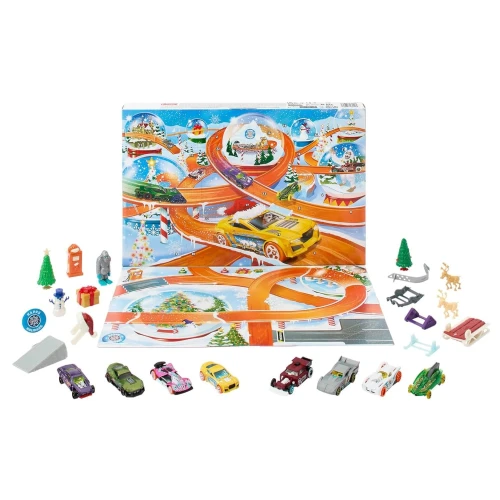 Конструкторы Hot Wheels Календарь Адвент, 24 элементов купить в Кишиневе