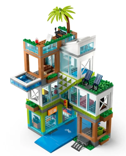 Set construcție LEGO City Apartment Building, 688 elemente cumpăra în Chișinau