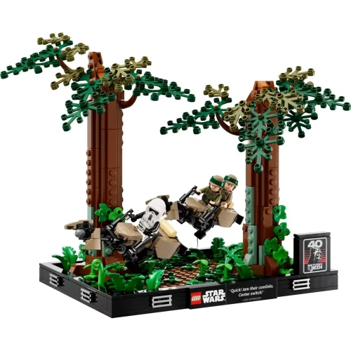 Конструкторы Lego Star Wars Diorama: Endor Speeder Chase, 608 элементов купить в Кишиневе