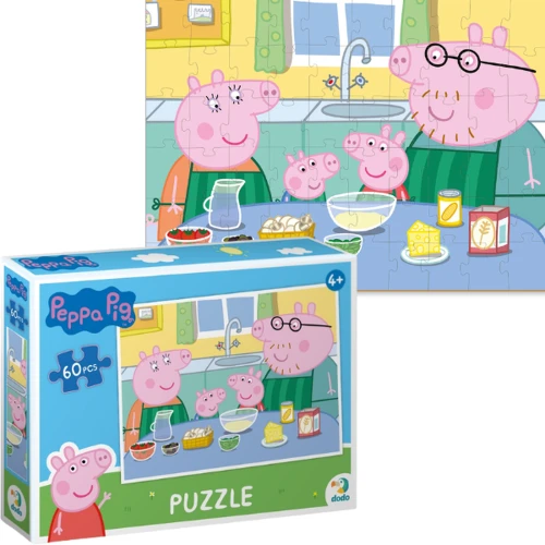 Puzzle Dodo Peppa Pig „Gătim împreună”, 60 elemente cumpăra în Chișinau