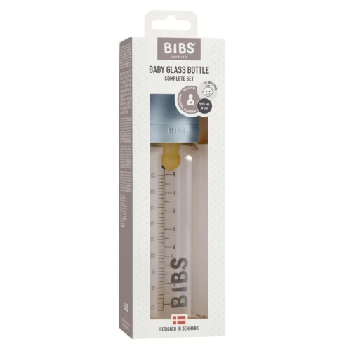 Biberon pentru bebeluși din sticlă Bibs Baby Blue 225 ml cumpăra în Chișinau