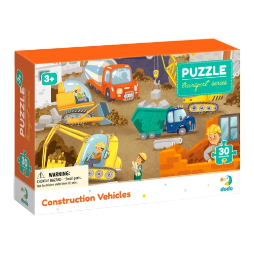 Puzzle Dodo La șantier de construcții, seria Transport, 30 elemente cumpăra în Chișinau