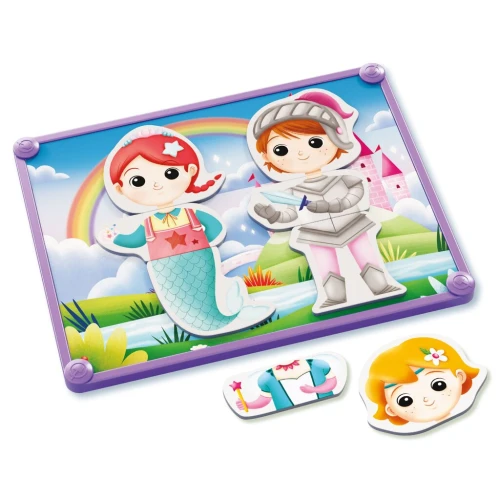 Набор для творчества Quercetti Magnetic Dress Up Fairy Tales купить в Кишиневе