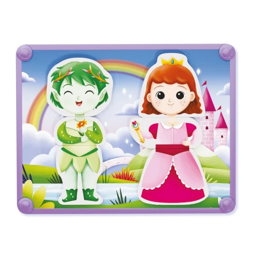 Набор для творчества Quercetti Magnetic Dress Up Fairy Tales купить в Кишиневе