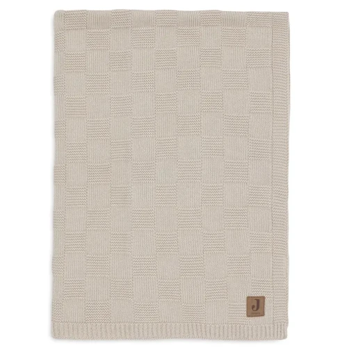 Păturică Jollein Box Knit GOTS Warm Sand, 100x150 cm cumpăra în Chișinau