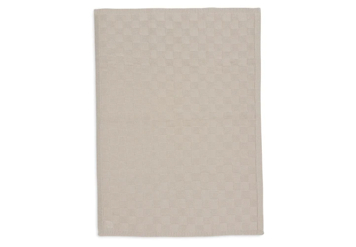 Păturică Jollein Box Knit GOTS Warm Sand, 100x150 cm cumpăra în Chișinau