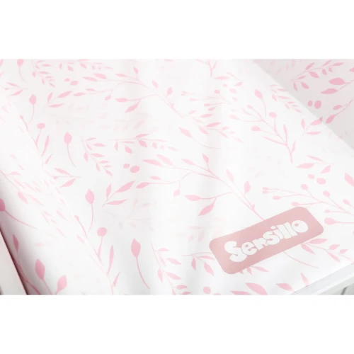 Saltea de înfășat moale Sensillo Pink Leaf, 70x50x9.5 cm cumpăra în Chișinau