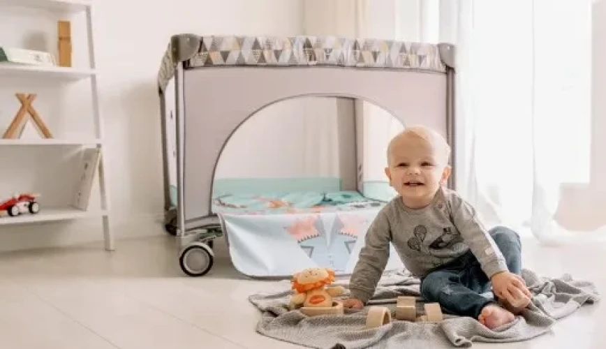 Patut pliabil Lionelo Lene Grey Stone cumpăra în Chișinau