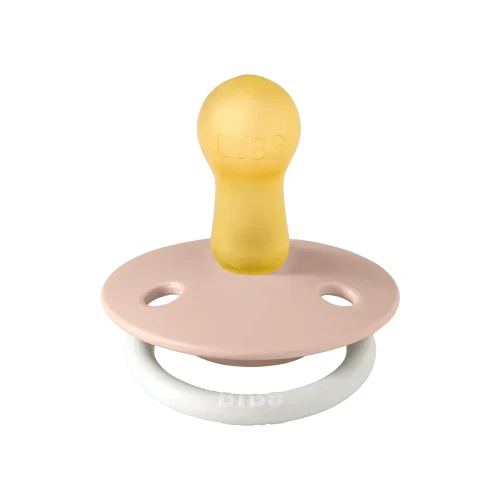 Suzetă rotundă din latex Bibs De Lux Glow Blush & Vanilla (0-6 luni), 2 buc. cumpăra în Chișinau
