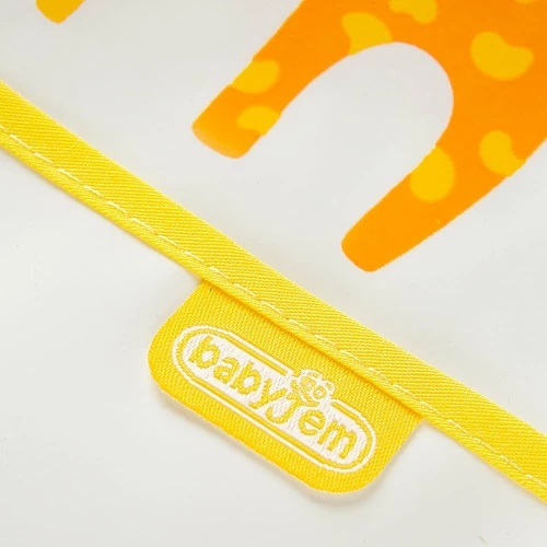 Полиэстеровый слюнявчик BabyJem Poly Small Yellow купить в Кишиневе