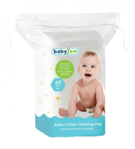 Dischete din bumbac BabyJem Cleaning Pad, 60 buc. cumpăra în Chișinau