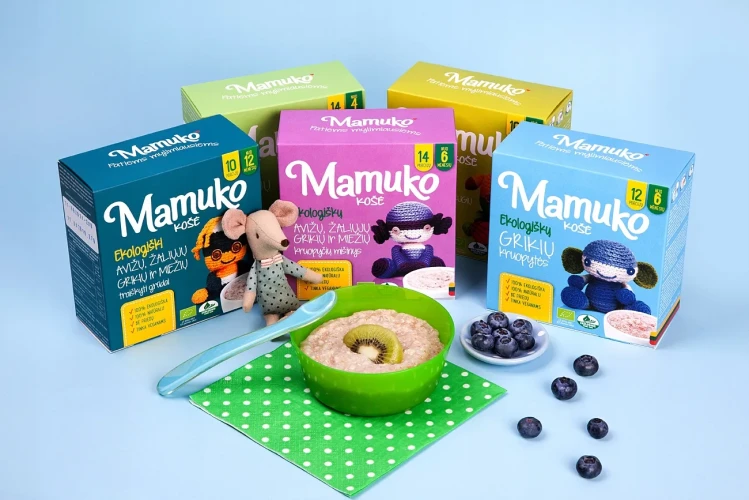 Органическая гречневая каша Mamuko (от 6 месяцев +), 200 г купить в Кишиневе