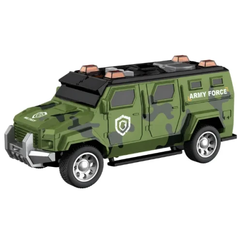 Mașină militară Wenyi Military cu fricțiune (lumini/sunete), scara 1:32 cumpăra în Chișinau