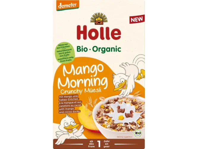 Terci Holle Organic muesli cu mango (12 luni+), 200 g cumpăra în Chișinau