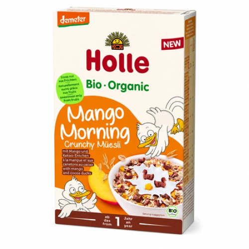 Terci Holle Organic muesli cu mango (12 luni+), 200 g cumpăra în Chișinau
