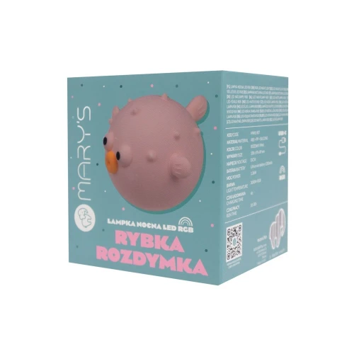 Ночник Marys Puffer Fish Pink купить в Кишиневе