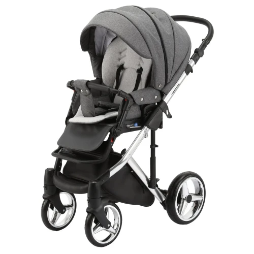 Коляска 2 в 1 Adamex Chantal Star Grey Silver купить в Кишиневе