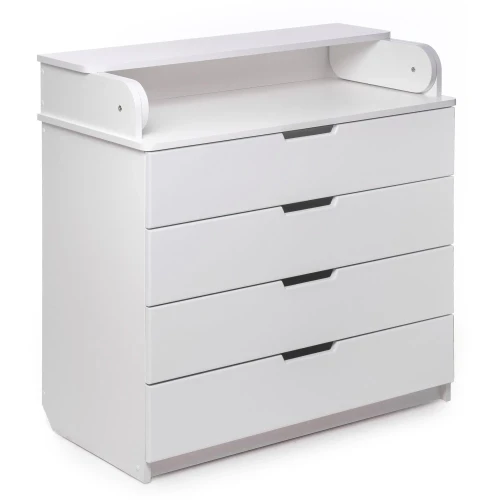 Set Pătuț Kuzea Elza White Nature + Comoda-măsuță de înfășat HappyBaby Pro 800 MDF White cumpăra în Chișinau