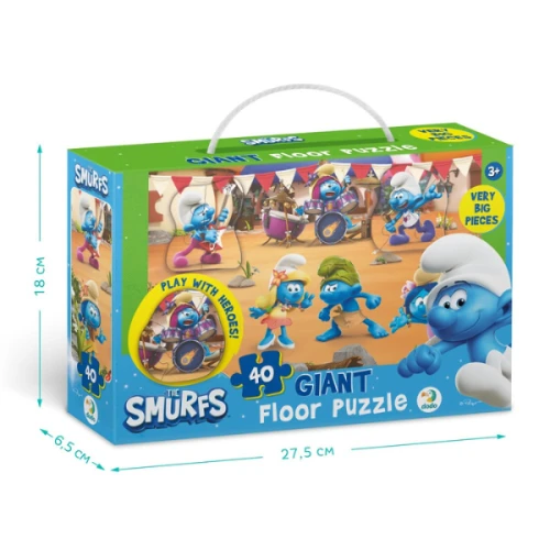 Пазл Dodo большой напольный, The Smurfs – Музыка играет, 40 элементов купить в Кишиневе