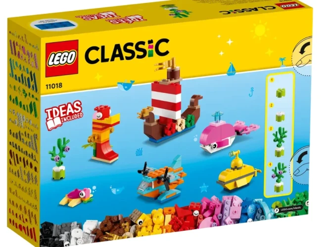 Конструкторы Lego Classic Creative Ocean Fun, 333 элементов купить в Кишиневе