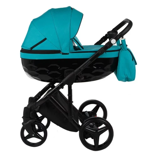 Коляска 2 в 1 Adamex Chantal Turquoise Black купить в Кишиневе