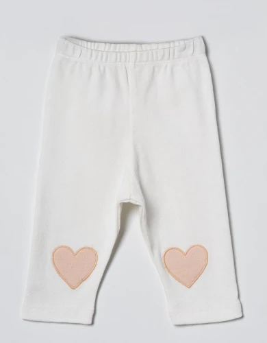 Pantaloni BabyCosy Heart Beige & Ivory, 2 buc. (3-6L) cumpăra în Chișinau