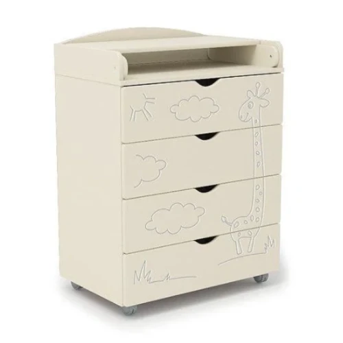Комод-пеленатор SKV Жираф Бежевый купить в Кишиневе