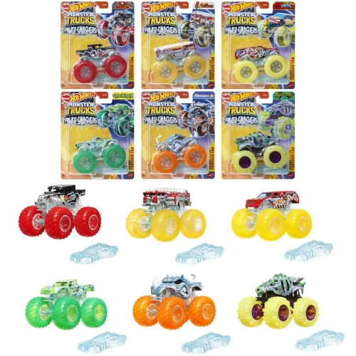 Машинка Hot Wheels Monster Trucks Power Smashers в асс., разноцветная купить в Кишиневе