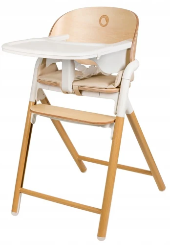 Стул для кормления 3 в 1 Lionelo Celia White Natural Wood купить в Кишиневе