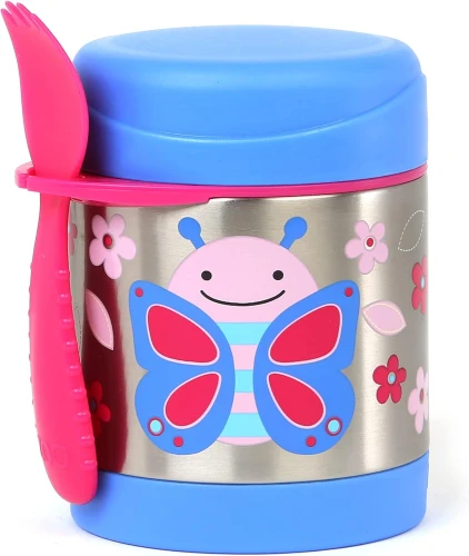 Термос Skip Hop Zoo Butterfly 325 мл, 3 года+ купить в Кишиневе