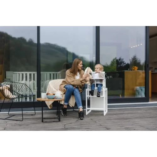 Стул для кормления 2 в 1 DeSon Toptun Белый купить в Кишиневе