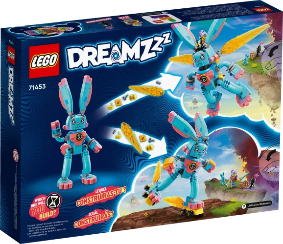 Конструкторы LEGO DREAMZzz Izzie and Bunchu the Bunny, 259 элементов купить в Кишиневе