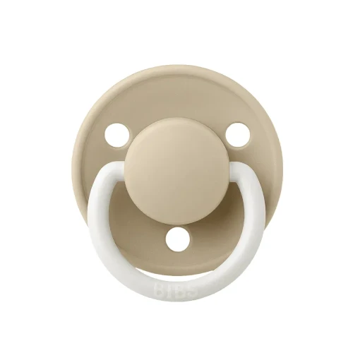 Suzetă rotundă din silicon Bibs De Lux Vanilla Night, 0-36 luni cumpăra în Chișinau