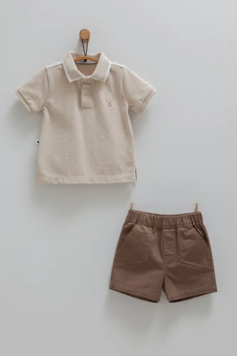 Set din 2 piese Caramell Polo Brown (18-24L) cumpăra în Chișinau