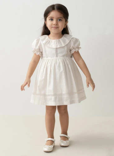 Платье с коротким рукавом Mymio Flower Beige & Ivory (12-18М) купить в Кишиневе