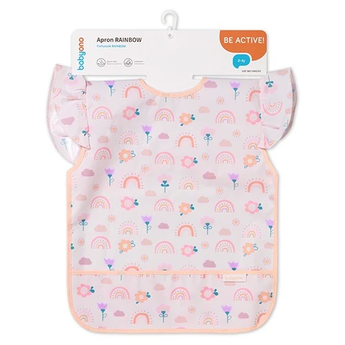 Фартук из полиэстера BabyOno Rainbow Pink купить в Кишиневе
