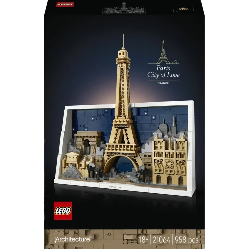 Set construcție Lego Architecture Paris - City of Love, 958 elemente cumpăra în Chișinau